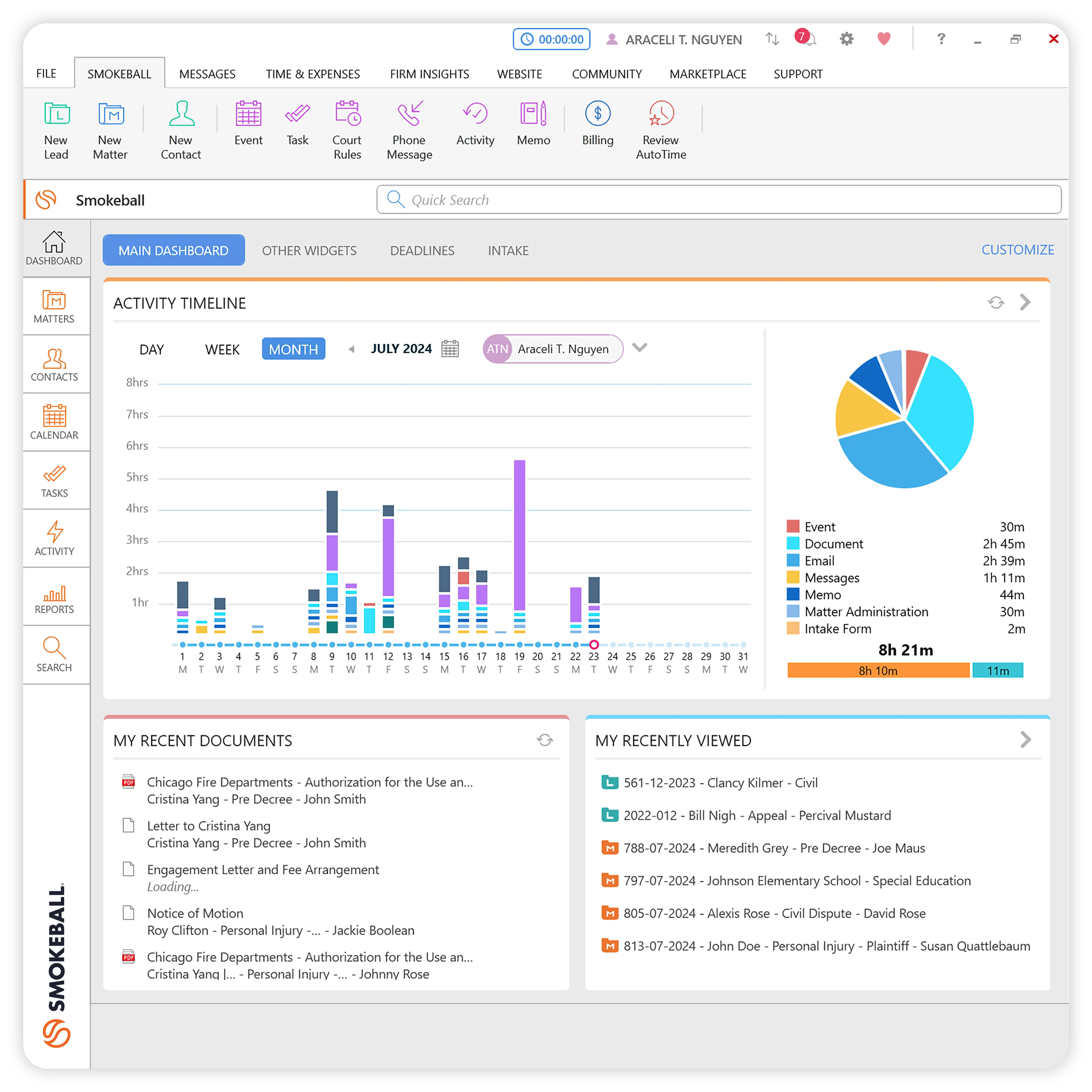 Smokeball Legal Software